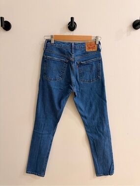 Levi's 501 S Button Fly Blue Jeans